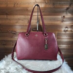 Coach Bordeaux Red Stanton Carryall